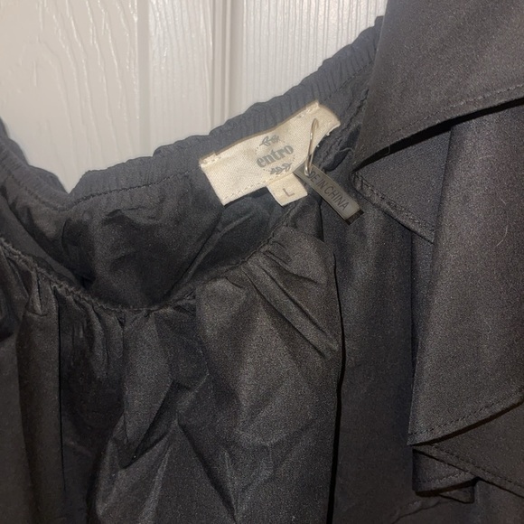 Ruffled One shoulder dress - Picture 3 of 4